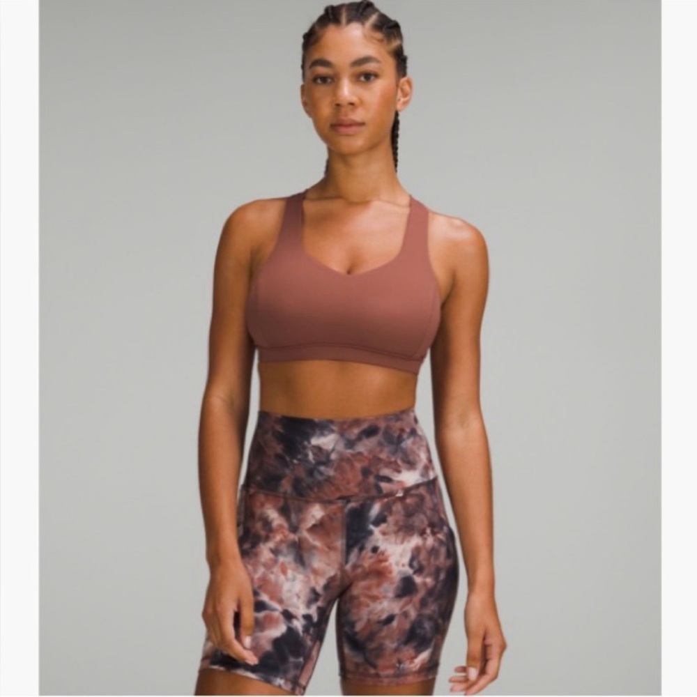 Lululemon Free to Be Serene Bra Light Support, C/D Ancient Copper